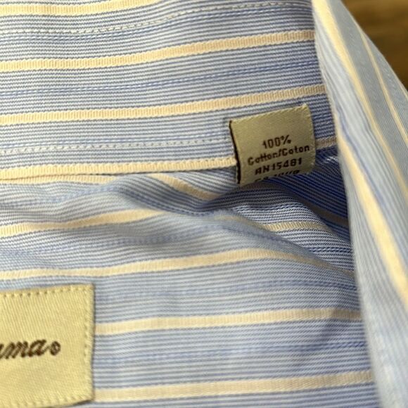 Tommy Bahama long sleeve button down shirt size 15 1/2.  34-35 - Picture 6 of 6